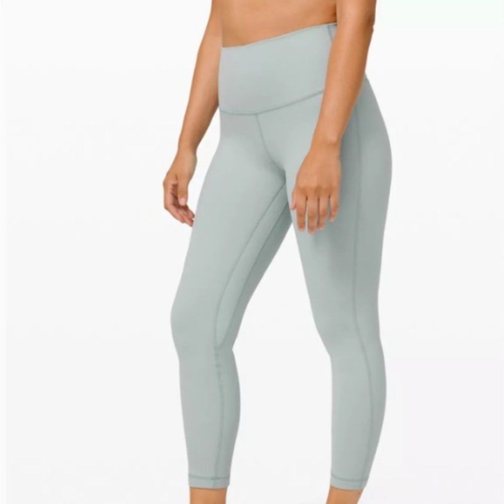 NWT lululemon Align Yoga Pants 25" Leggings in Hazy Jade